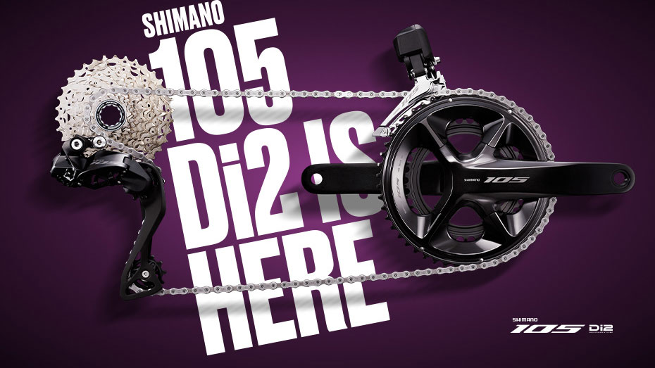 Novo grupo eletrônico Shimano Di2 105 com 12 velocidades é divulgado