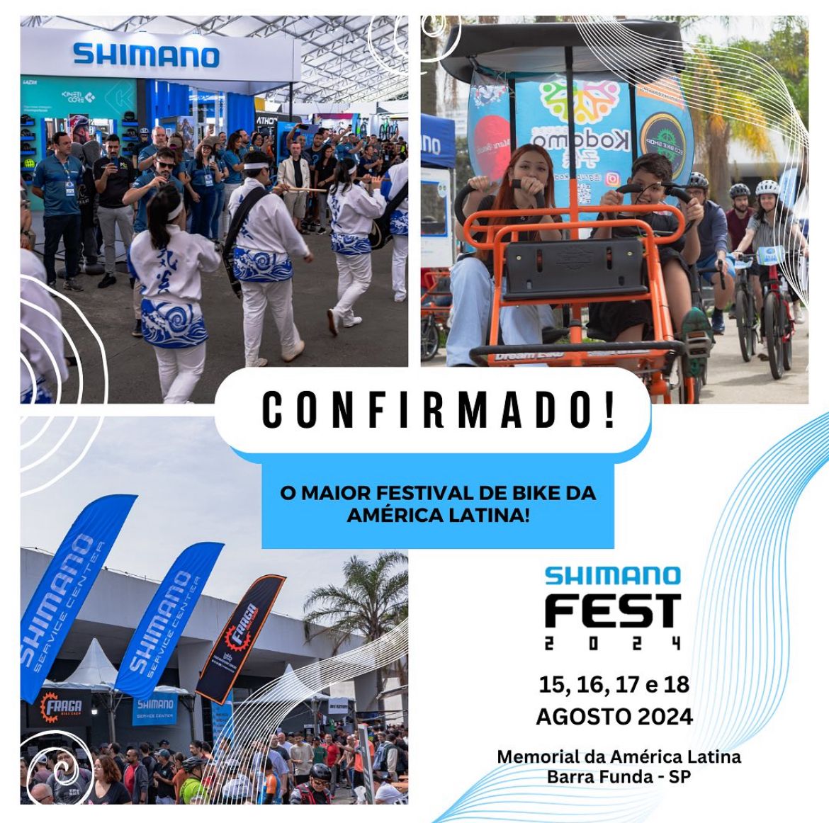 Shimano Fest 2024: Mais emoções e experiências no maior festival de bicicletas da América Latina