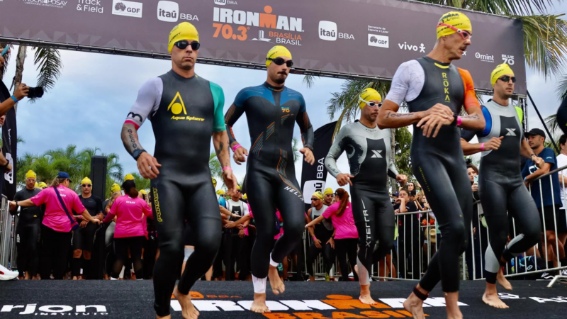 Ironman 70.3 Brasília 2025: estreia de estrelas olímpicas e quebra de recordes